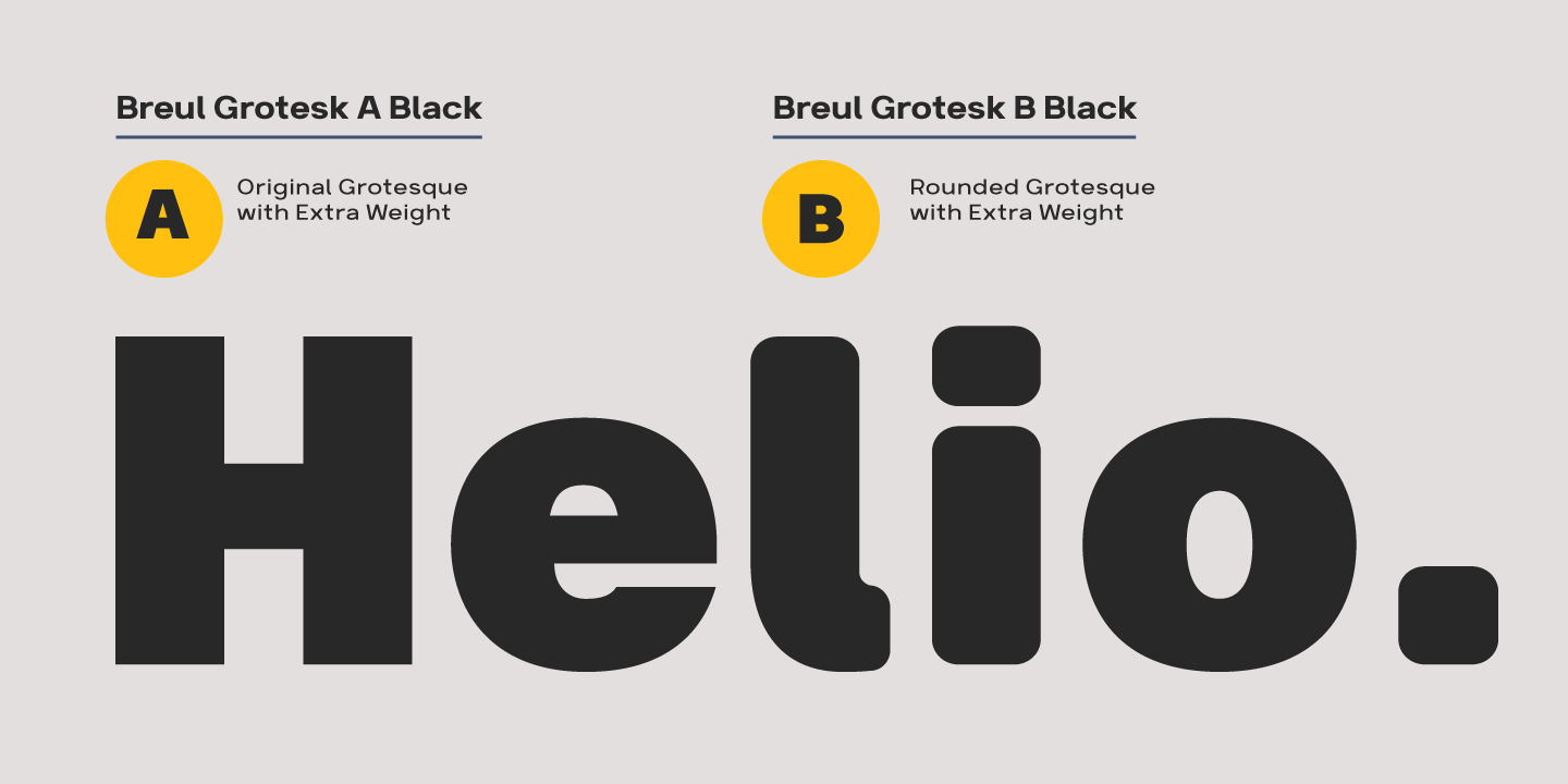 Breul Grotesk
